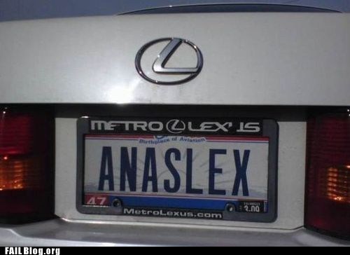 FAIL Nation: License Plate FAIL