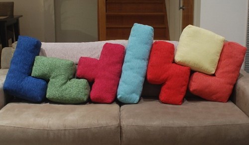 Tetris Couch Cushions of the Day