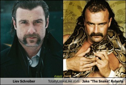 Liev Schreiber Totally Looks Like Jake "The Snake" Roberts