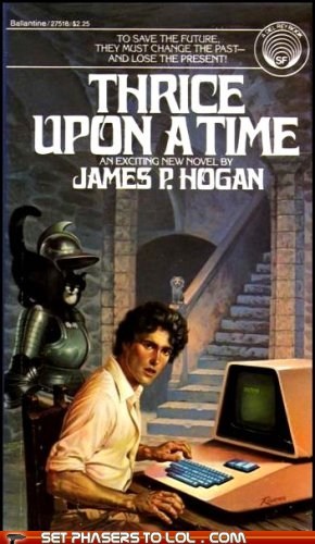 WTF Sci-Fi Book Covers: Thrice Upon a Time