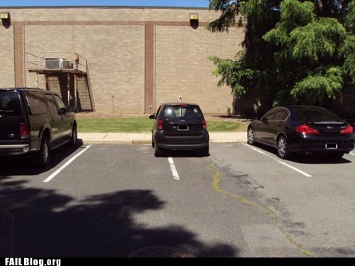 Parking Your Smart Car FAIL