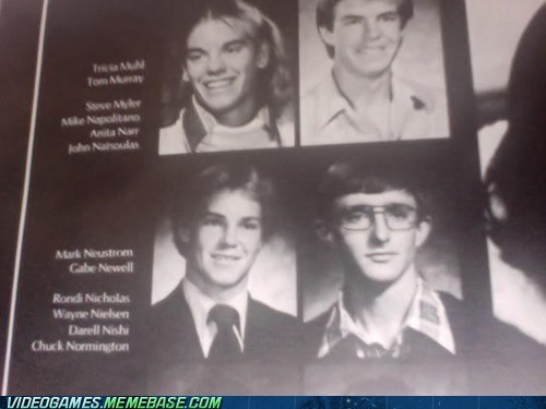 Gabe Newell in High School