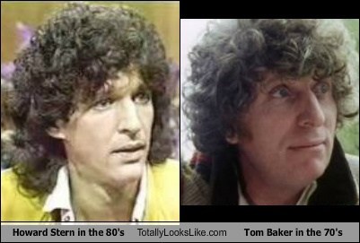 Howard Stern in the '80s Totally Looks Like Tom Baker in the '70s