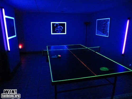 Glow Pong Table WIN