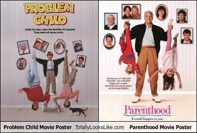 Problem Child Movie Poster Totally Looks Like Parenthood Movie Poster