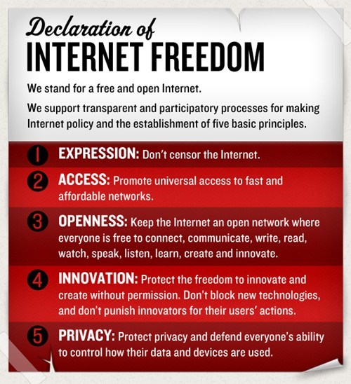 Cheezburger Supports the Declaration of Internet Freedom (Discuss Here)