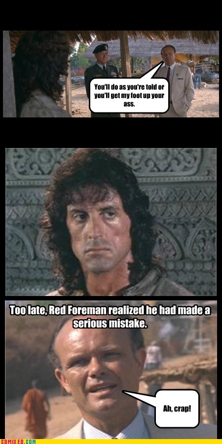 When Red Met Rambo