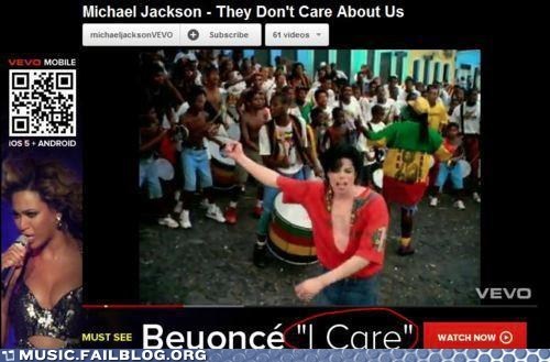 Beyonce Is THERE for You, Michael!