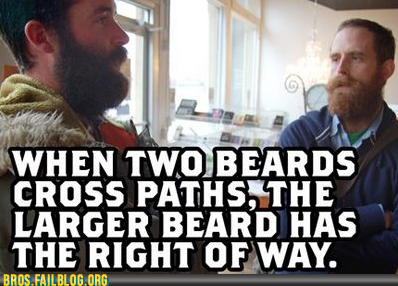 Bros: In the Event of a Tie, The Two Beards Must Fight to the Death to Determine the Vltimate Victor