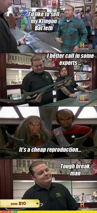 Comixed: Pawn Star's Trek: The Next Generation