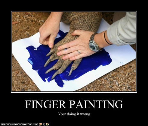 FINGER PAINTING