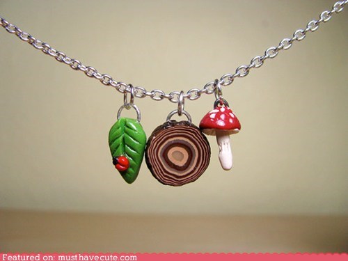 Woodland Trio Charm