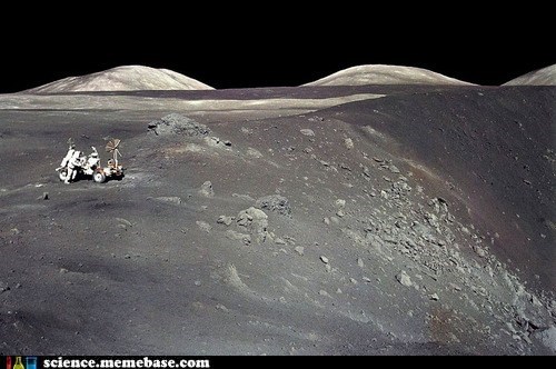 Apollo 17 Stares Down Shorty Crater