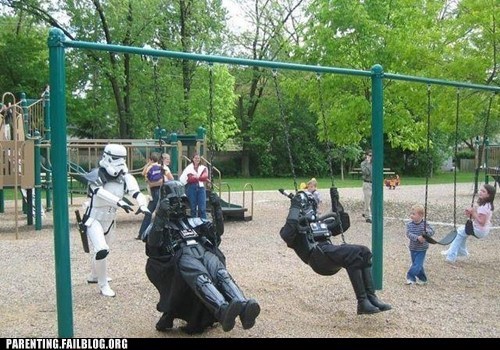 Even the Dark Side Likes to Revisit Their Youth