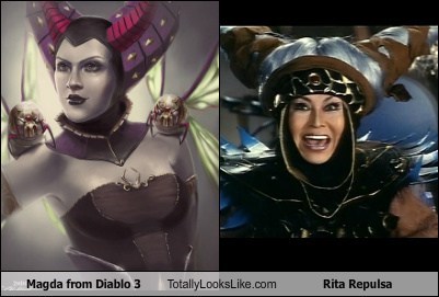 Magda from Diablo 3 Totally Looks Like Rita Repulsa