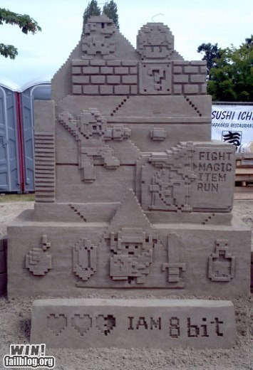 8-Bit Sand Art WIN
