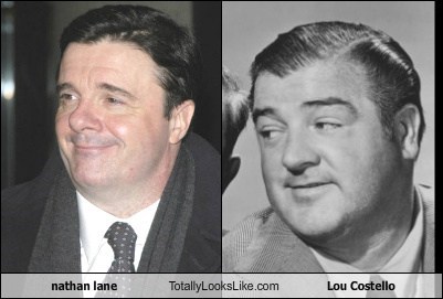 Nathan Lane Totally Looks Like Lou Costello