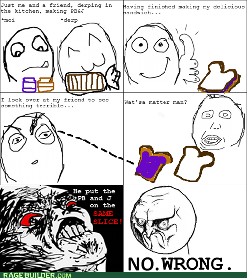 Rage Comics: Peanut Butter and Blasphemy