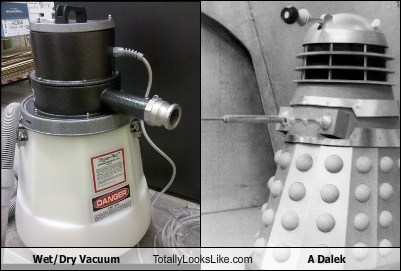 Wet/Dry Vacuum Totally Looks Like A Dalek (Doctor Who)