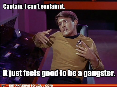 Sippin' on Romulan Ale and Juice