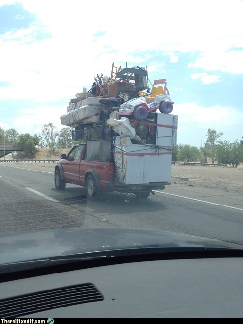 There I Fixed It: Oversize Loads: Road Jenga