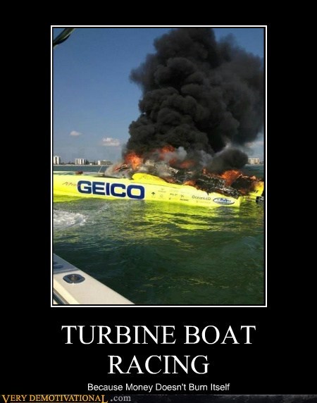 TURBINE BOAT RACING