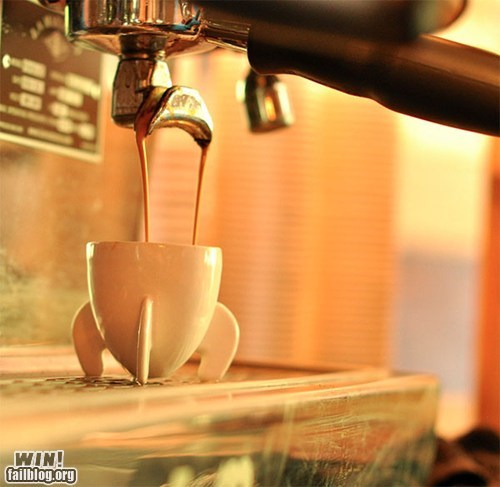 Rocket-Shaped Espresso Vessel WIN