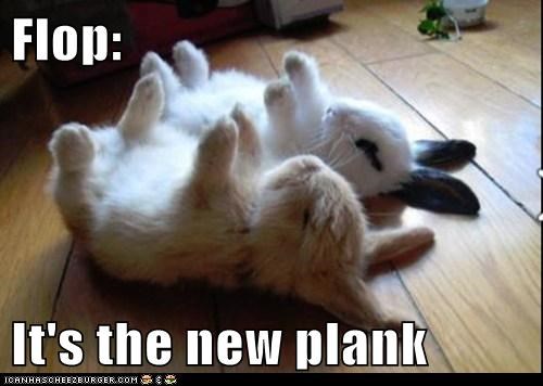 Flop:  It's the new plank