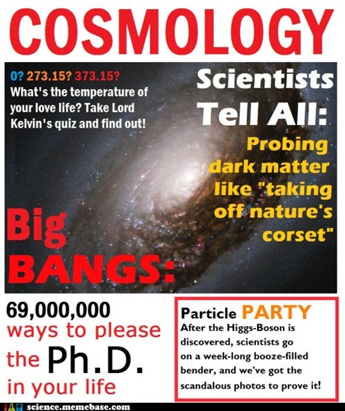 Fake Science: I Always Read Cosmo(ology)