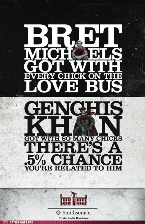 Who Wouldn't Want to Be Related to Genghis Khan?