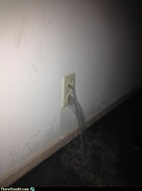 No, No, No! I Draw the Line at Electric Water!