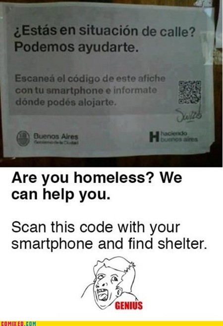 Homeless But Not Phoneless