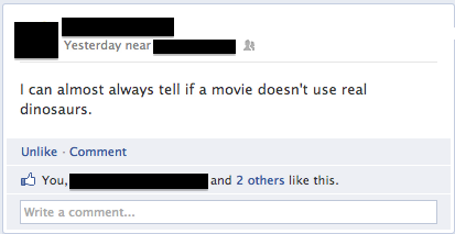 Usually I Can Tell Because Pixels
