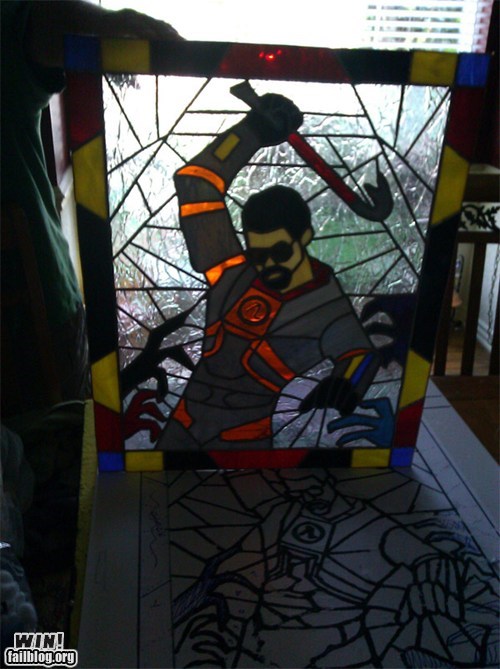 Half Life Stained Glass WIN