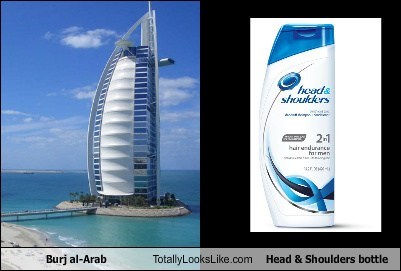 Burj al-Arab Totally Looks Like Head & Shoulders Bottle