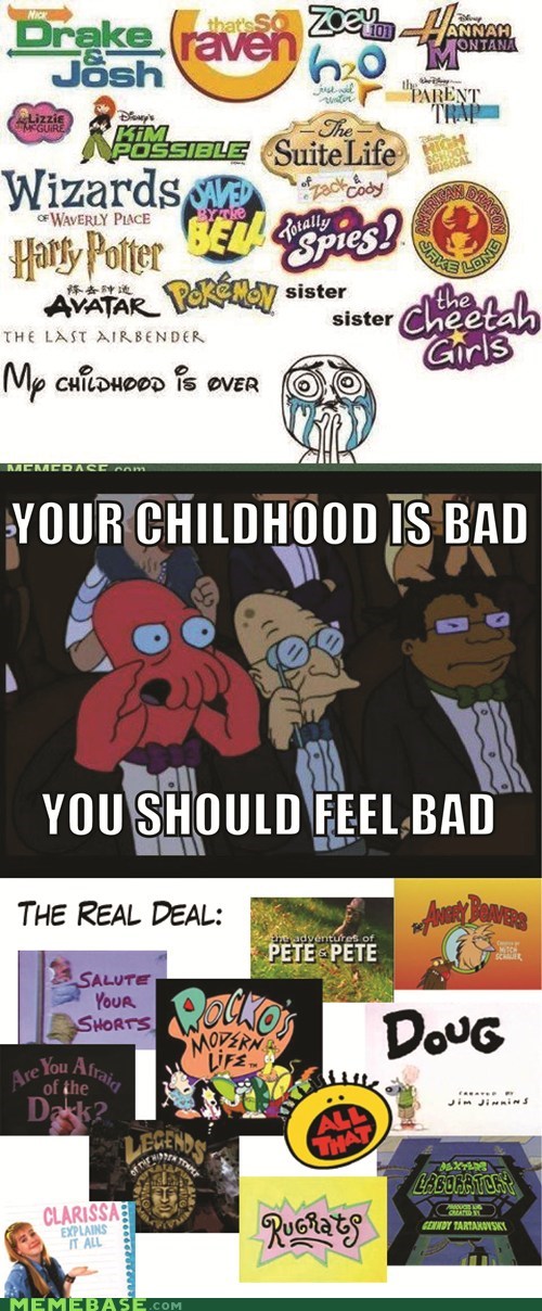 Your Childhood is Bad! You Should Feel Bad!