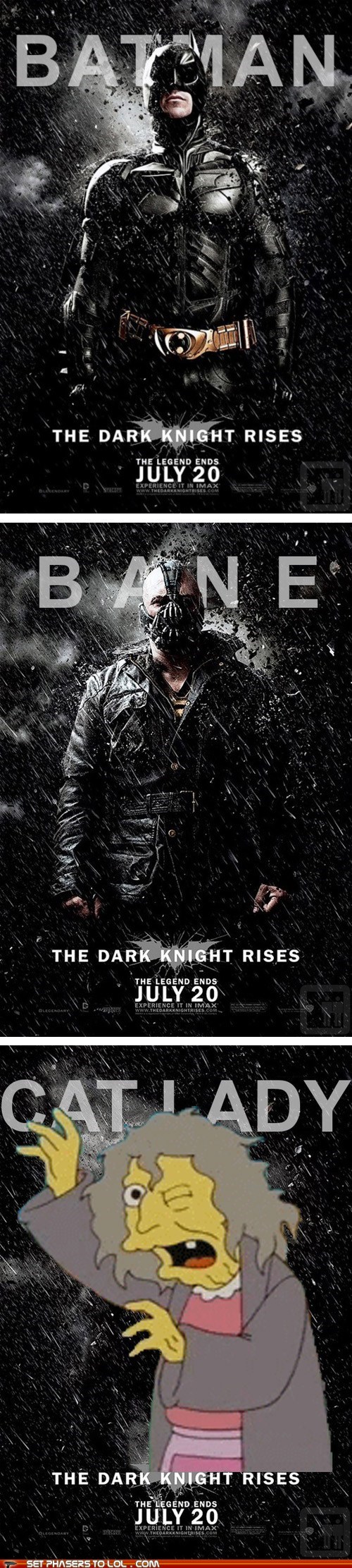 The Dark Knight Rises Character Posters