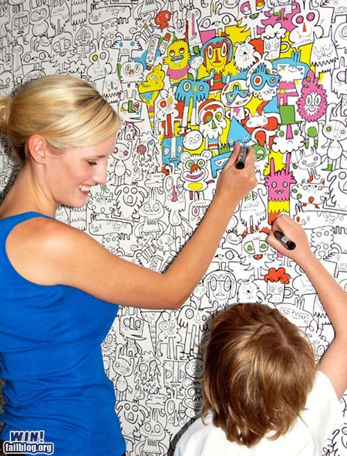 WIN!: Color-In Wallpaper WIN
