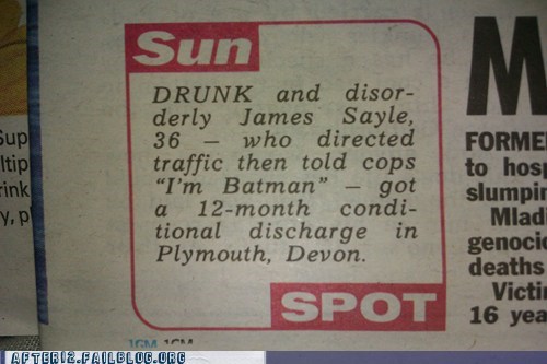 Not the Traffic Cop Gotham Deserves