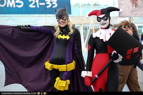 Fantastic Batgirl and Harley Quinn