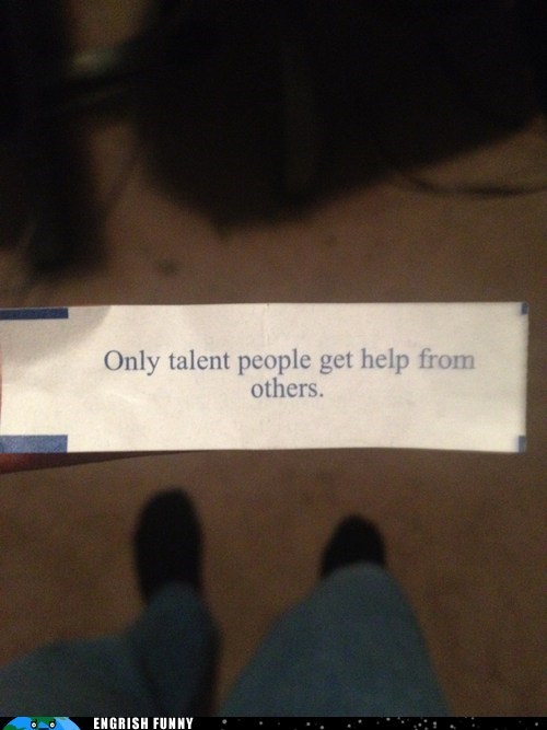 Does That Mean I am Talent?
