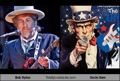Bob Dylan Totally Looks Like Uncle Sam