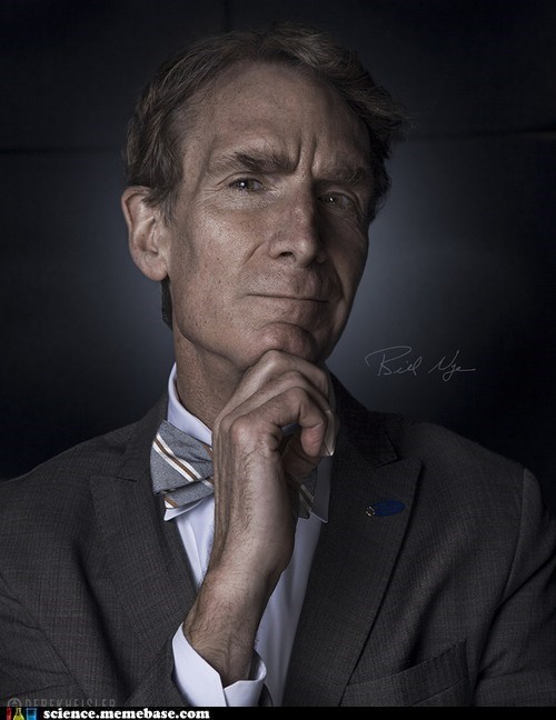 Awesome portrait of Bill Nye