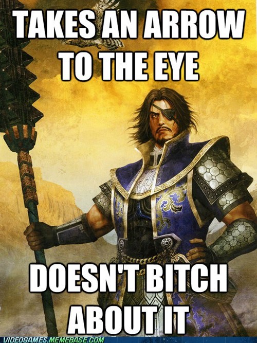 Xiahou Dun Will Club You in the Face