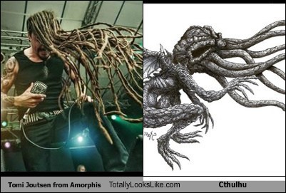 Tomi Joutsen from Amorphis Totally Looks Like Cthulhu