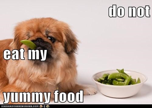 do not eat my yummy food