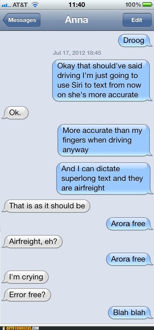 Autocowrecks: Should Have Asked Siri To Drive