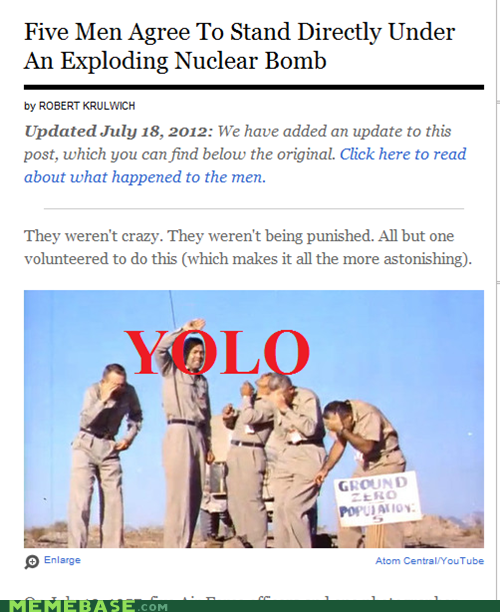 YOLO: Nuclear Edition 