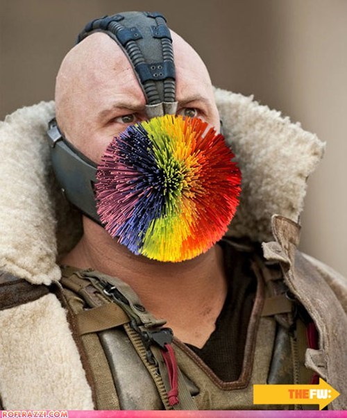 Ten Masks You Won't See Bane Sporting in "The Dark Knight Rises"