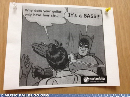 Music FAILS: The Goddamn Bassman